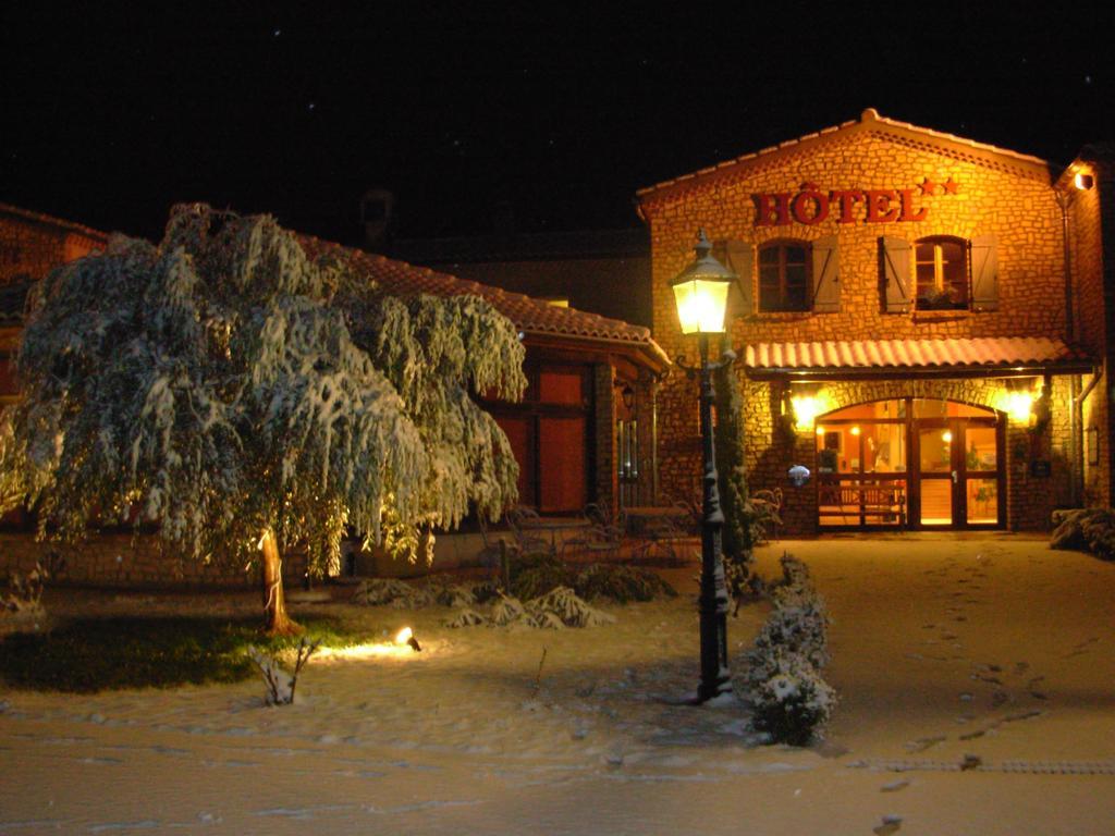 Logis Hotel Restaurant Le Mas De Mon Pere Saint-Jean-le-Centenier Екстер'єр фото