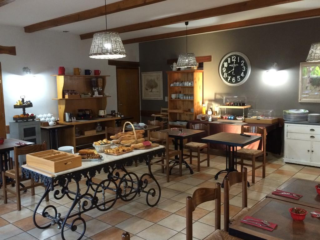Logis Hotel Restaurant Le Mas De Mon Pere Saint-Jean-le-Centenier Екстер'єр фото